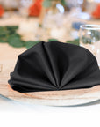 Black Polyester Napkins